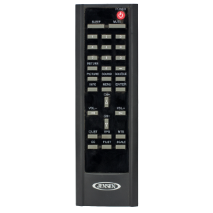 JENSEN Remote for JE1908 TV
