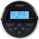 JENSEN AM/FM/USB Compact 3.5" Round Waterproof Stereo with Bluetooth 